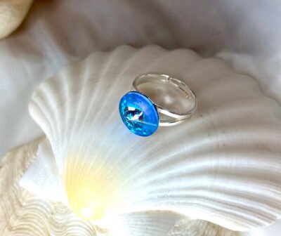 Ocean Shimmer Ring