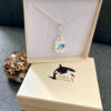 Orca Legacy jewelry, Crystal Drop Necklace Orca Legacy