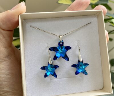 Ocean Sparkle Starfish Necklace