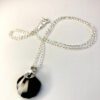 Orca seashell necklace by Orca Legacy, ocean themed jewelry