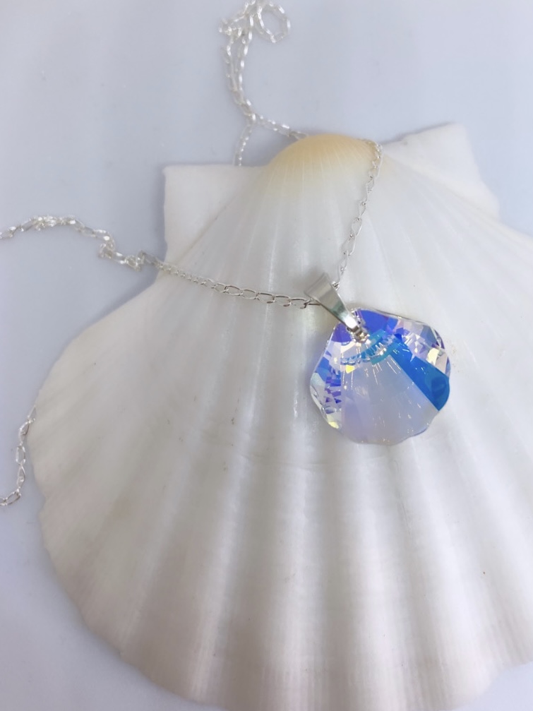 mermaid seashell necklace orca legacy