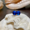Dark blue stud earrings by Orca Legacy