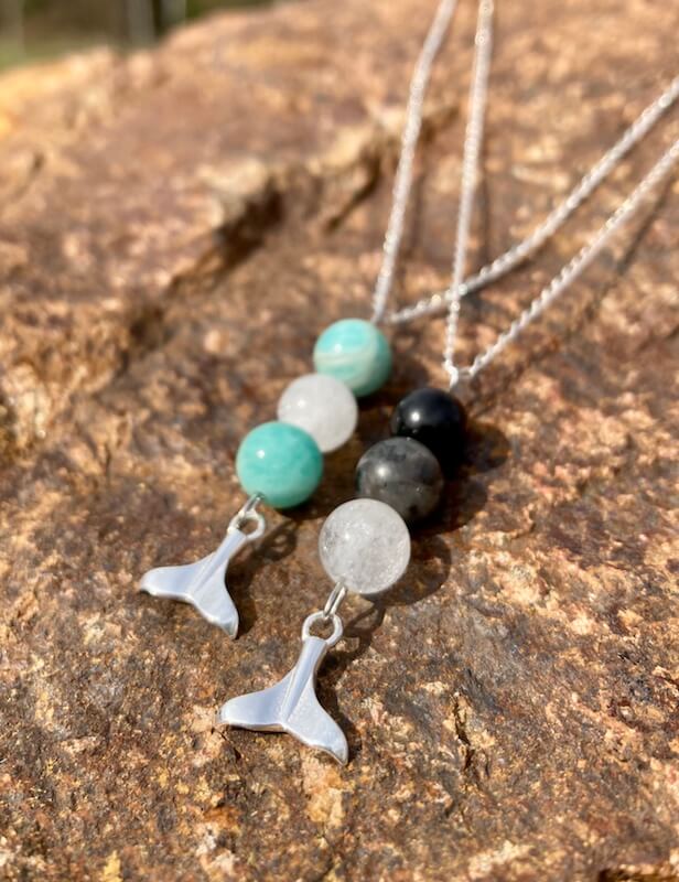 Whale Tail necklaces Orca Legacy