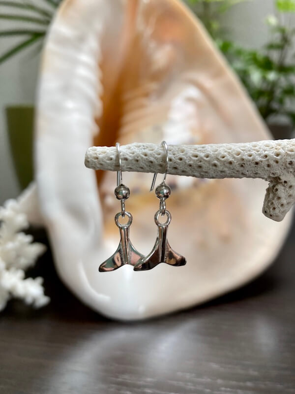 Whale Tail Earrings Orca Legacy