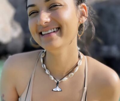 Orca Tail Necklace - Killer whale flukes