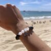 Orca whale tail bracelet