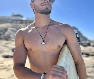 Orca tail pendant - custom orca name