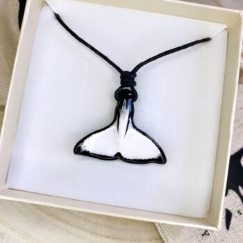 Orca Tail Necklace - Killer whale flukes