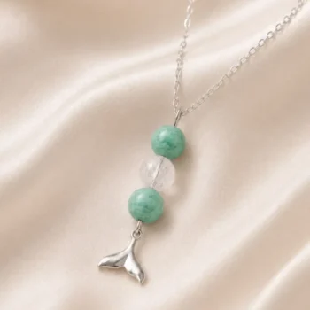 Ocean Whale Tail Necklace