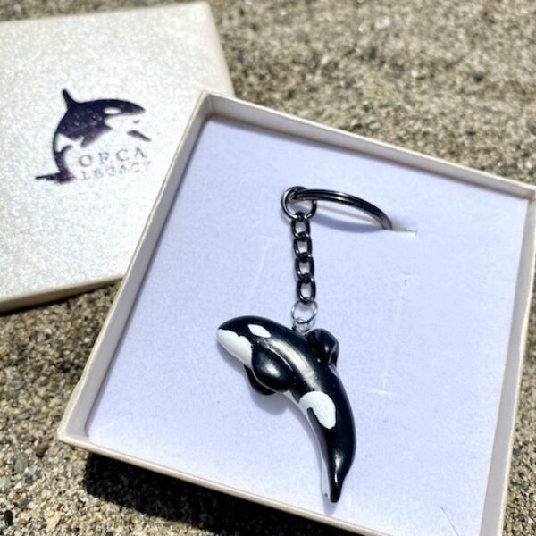 Free Willy orca Keyring