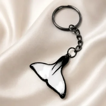 Orca Tail Keyring