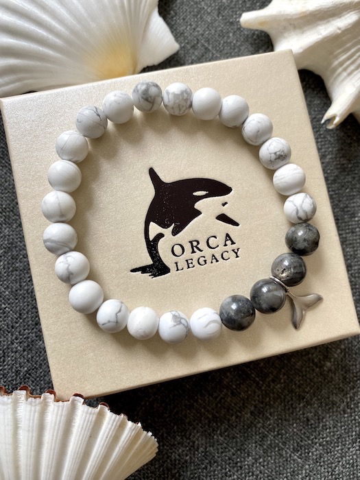 beluga bracelet orca legacy ocean whale