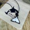 orca tail pendant