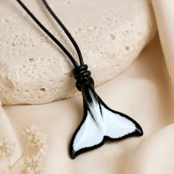Orca Calf Tail Pendant