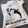 Orca killer whale tote bag by orca legacy.