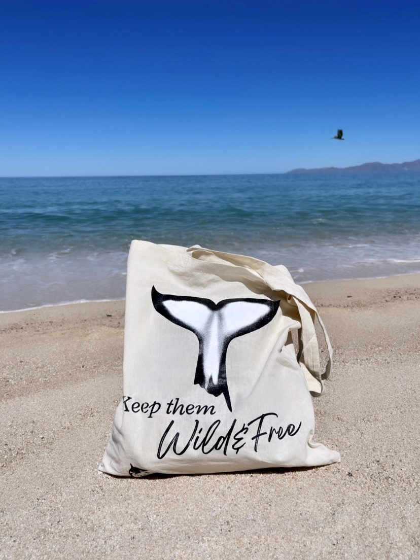 orca legacy cotton bag, tote bag orca whale kille whale orque
