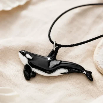 Orca necklace