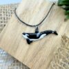 orca whale necklace charm killer whale