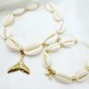 cowrie shell bracelet whale tail