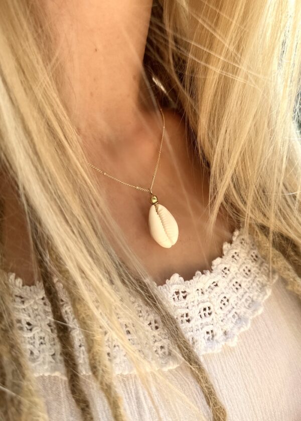 cowrie shell necklace