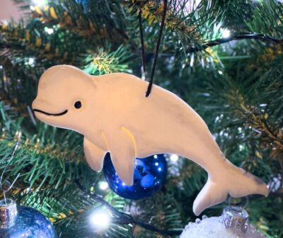 Hvaldimir beluga ornament